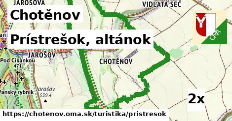 Prístrešok, altánok, Chotěnov