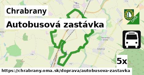 Autobusová zastávka, Chrabrany