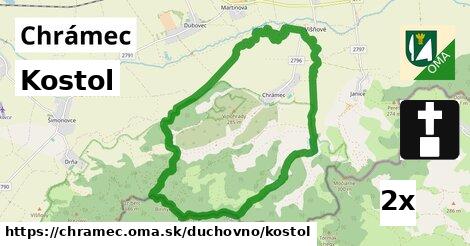 Kostol, Chrámec