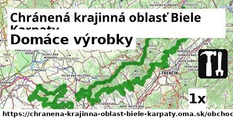 Domáce výrobky, Chránená krajinná oblasť Biele Karpaty