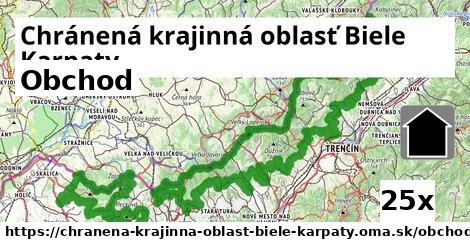 obchod v Chránená krajinná oblasť Biele Karpaty