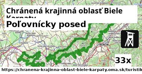 Poľovnícky posed, Chránená krajinná oblasť Biele Karpaty