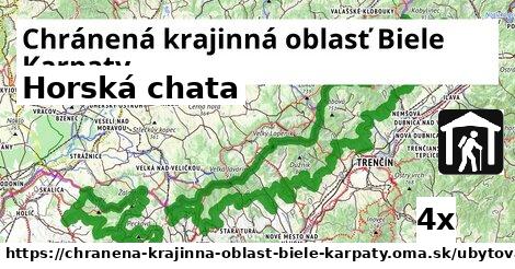 Horská chata, Chránená krajinná oblasť Biele Karpaty