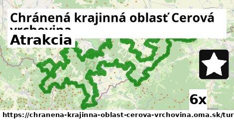 atrakcia v Chránená krajinná oblasť Cerová vrchovina