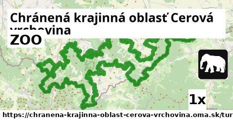 ZOO, Chránená krajinná oblasť Cerová vrchovina