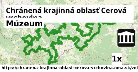 múzeum v Chránená krajinná oblasť Cerová vrchovina