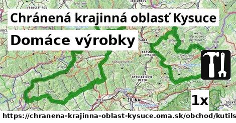 Domáce výrobky, Chránená krajinná oblasť Kysuce