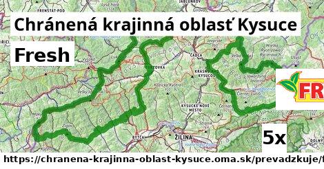 Fresh, Chránená krajinná oblasť Kysuce