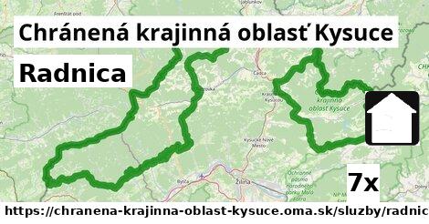 Radnica, Chránená krajinná oblasť Kysuce