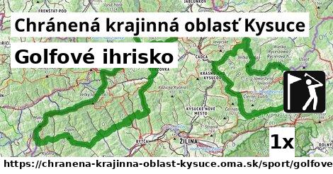 Golfové ihrisko, Chránená krajinná oblasť Kysuce