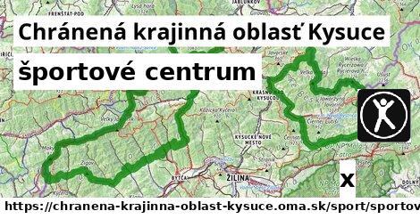 športové centrum, Chránená krajinná oblasť Kysuce