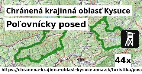 Poľovnícky posed, Chránená krajinná oblasť Kysuce