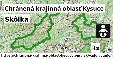 Skôlka, Chránená krajinná oblasť Kysuce