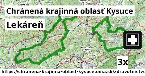 Lekáreň, Chránená krajinná oblasť Kysuce