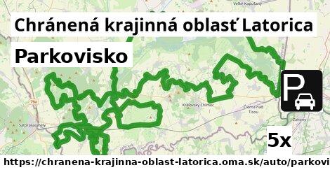 Parkovisko, Chránená krajinná oblasť Latorica