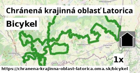 bicykel v Chránená krajinná oblasť Latorica