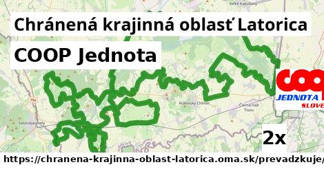 COOP Jednota, Chránená krajinná oblasť Latorica