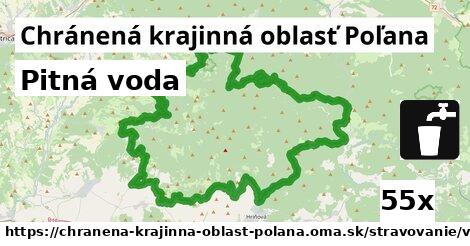 Pitná voda, Chránená krajinná oblasť Poľana