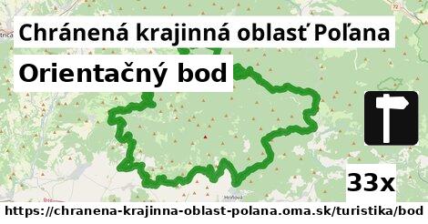 Orientačný bod, Chránená krajinná oblasť Poľana