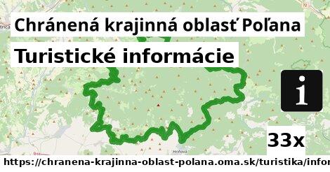 Turistické informácie, Chránená krajinná oblasť Poľana