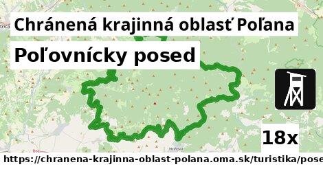 Poľovnícky posed, Chránená krajinná oblasť Poľana