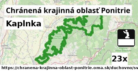 kaplnka v Chránená krajinná oblasť Ponitrie