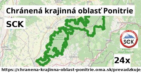 SCK, Chránená krajinná oblasť Ponitrie