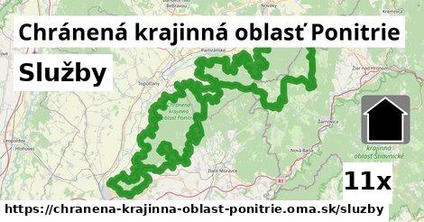 služby v Chránená krajinná oblasť Ponitrie