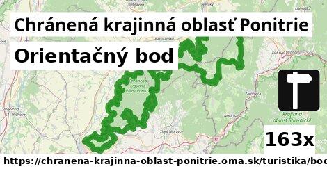 Orientačný bod, Chránená krajinná oblasť Ponitrie