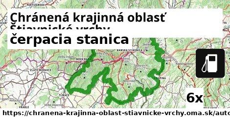 čerpacia stanica, Chránená krajinná oblasť Štiavnické vrchy