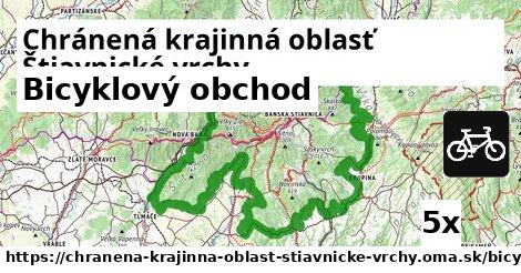 Bicyklový obchod, Chránená krajinná oblasť Štiavnické vrchy