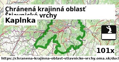 kaplnka v Chránená krajinná oblasť Štiavnické vrchy