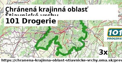 101 Drogerie, Chránená krajinná oblasť Štiavnické vrchy