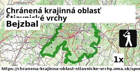 bejzbal v Chránená krajinná oblasť Štiavnické vrchy