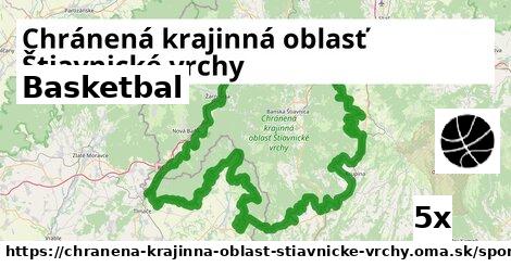 Basketbal, Chránená krajinná oblasť Štiavnické vrchy