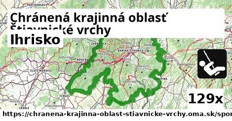Ihrisko, Chránená krajinná oblasť Štiavnické vrchy