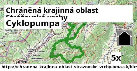 cyklopumpa v Chráněná krajinná oblast Strážovské vrchy