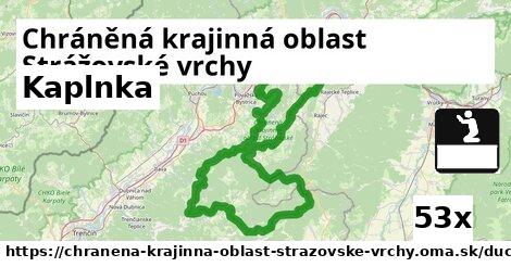 Kaplnka, Chráněná krajinná oblast Strážovské vrchy