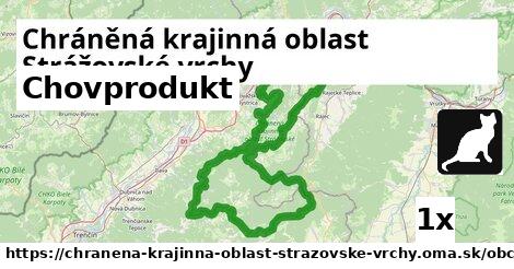 Chovprodukt, Chráněná krajinná oblast Strážovské vrchy