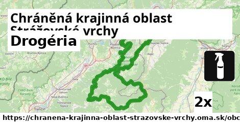 Drogéria, Chráněná krajinná oblast Strážovské vrchy