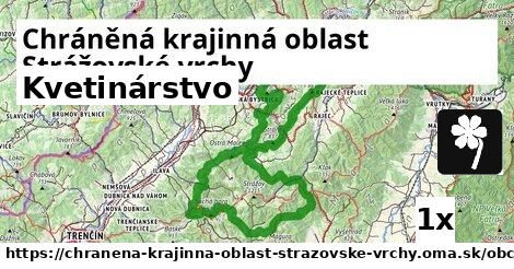 Kvetinárstvo, Chráněná krajinná oblast Strážovské vrchy