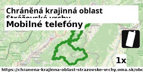 Mobilné telefóny, Chráněná krajinná oblast Strážovské vrchy