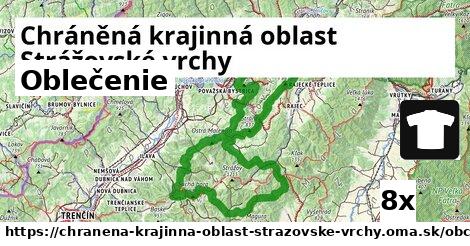 Oblečenie, Chráněná krajinná oblast Strážovské vrchy