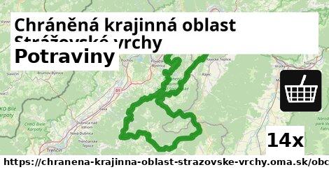 Potraviny, Chráněná krajinná oblast Strážovské vrchy