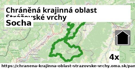 Socha, Chráněná krajinná oblast Strážovské vrchy