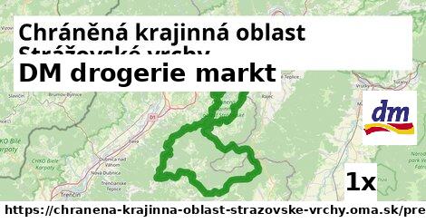 DM drogerie markt, Chráněná krajinná oblast Strážovské vrchy