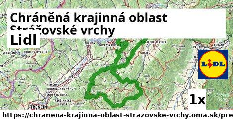 Lidl, Chráněná krajinná oblast Strážovské vrchy