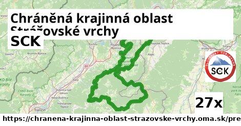 SCK, Chráněná krajinná oblast Strážovské vrchy