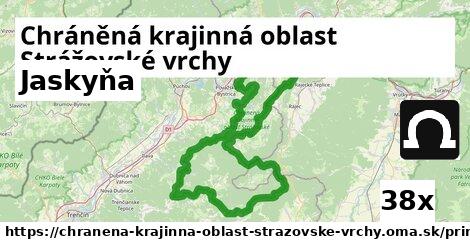 Jaskyňa, Chráněná krajinná oblast Strážovské vrchy