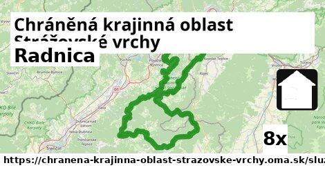 Radnica, Chráněná krajinná oblast Strážovské vrchy